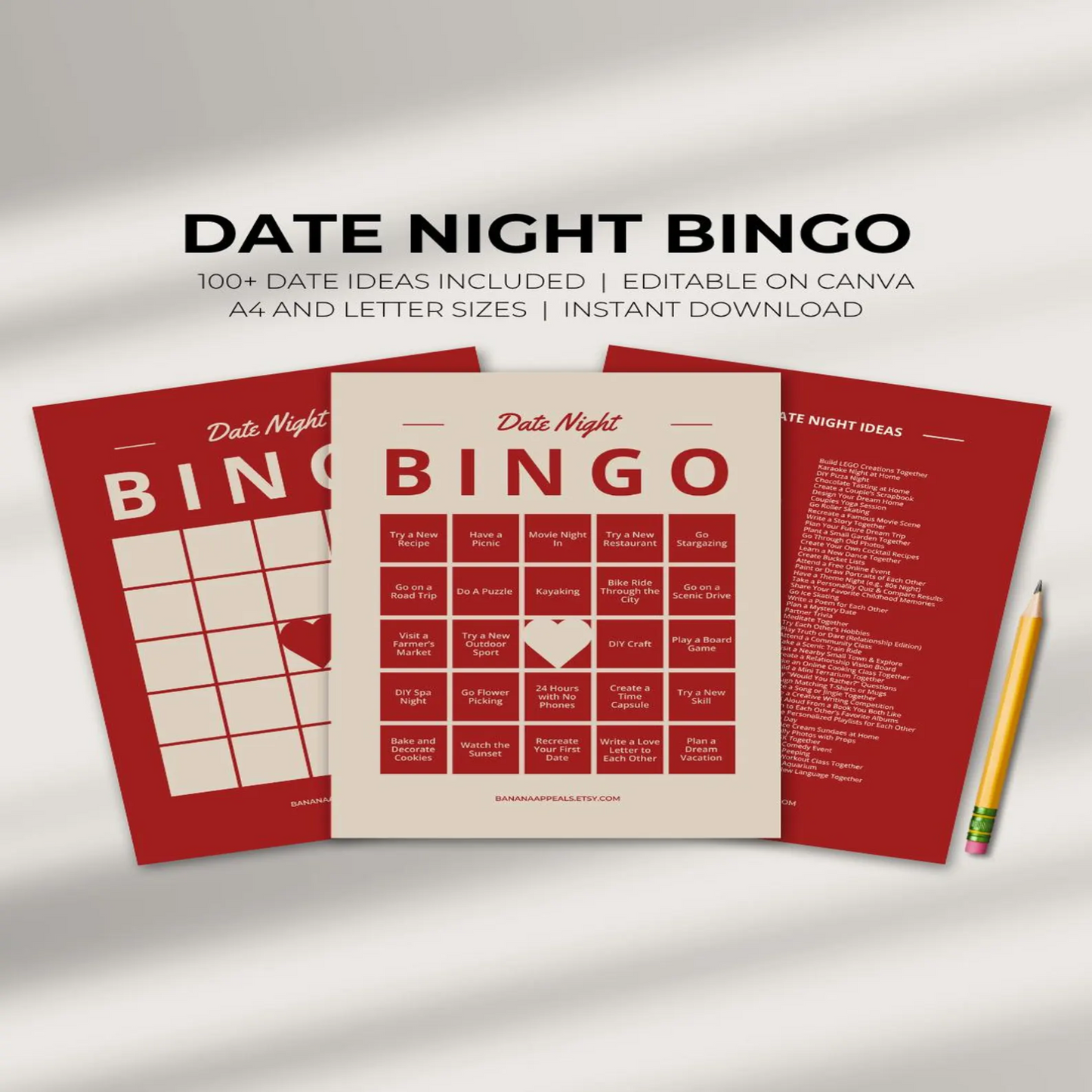 Date Night Bingo